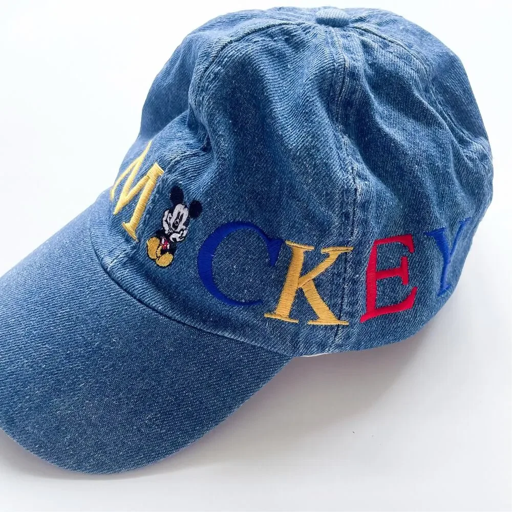 Kids Denim Disney Mickey & Co. Baseball Hat by Fresh Caps